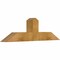 Ekena Millwork Portland Rough Sawn Timber Gable Bracket, Western Red Cedar, 36"W x 10"H x 4"D x 4"F, 7/12 Pitch GBW036X10X0404POR00RWR - alternate 4